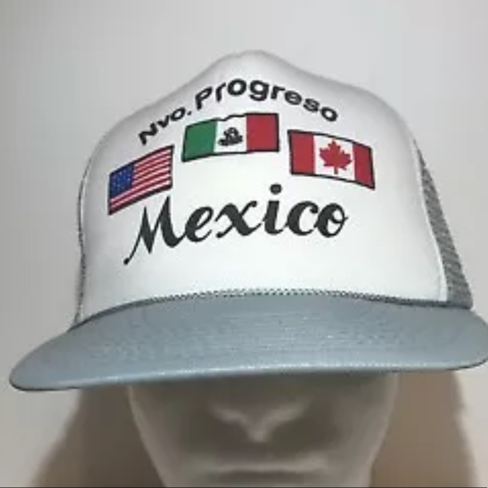 NVO Progreso Mexico mesh trucker snap back